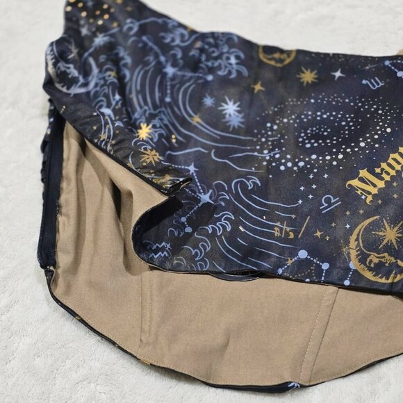 Horoscopez ✦ Starry Night Skirt Set ✦ One-Shoulder Bustier Celestial Midi Skirt - Picture 11 of 16